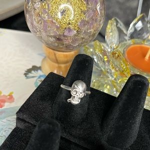 NWOT Skull Snake Ring